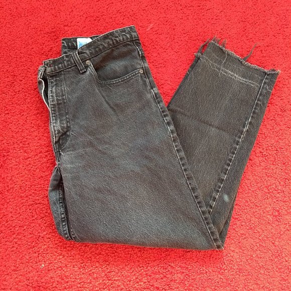 vintage Levi's men's 550 black jeans 🎈host pick 🎈 - Picture 1 of 15